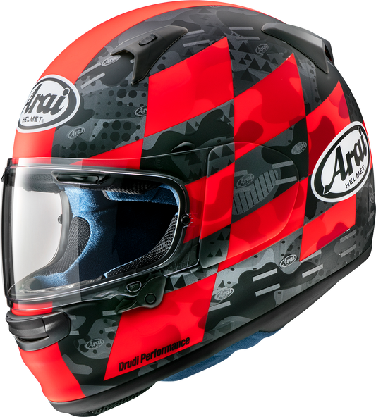 ARAI HELMETS, ARAI HELMETS Regent-X Helmet - Patch - Red Frost - XS (Part Number: 0101-15833)