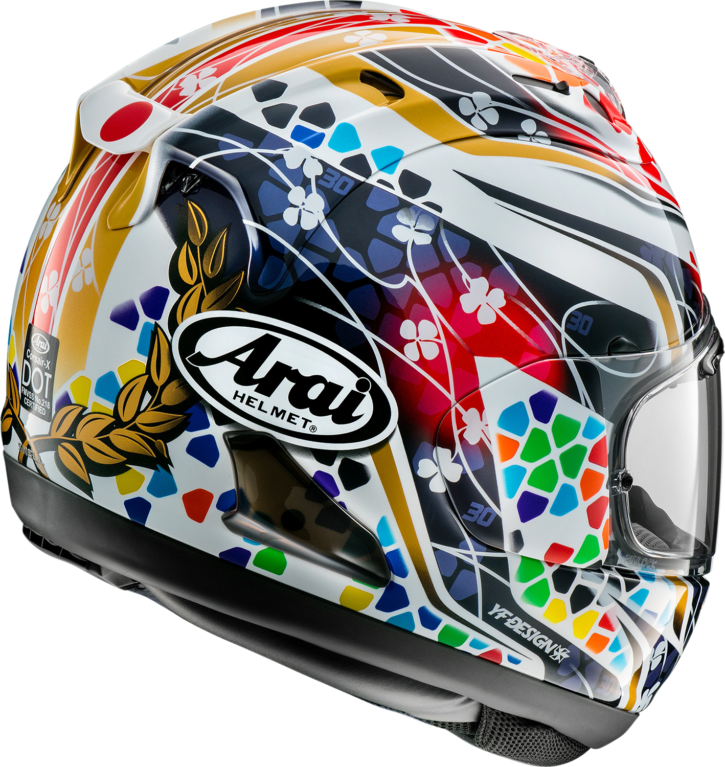 ARAI HELMETS, ARAI Helmets Corsair-X Nakagami-3 Small Motorcycle Helmet (Part No. 0101-15872)