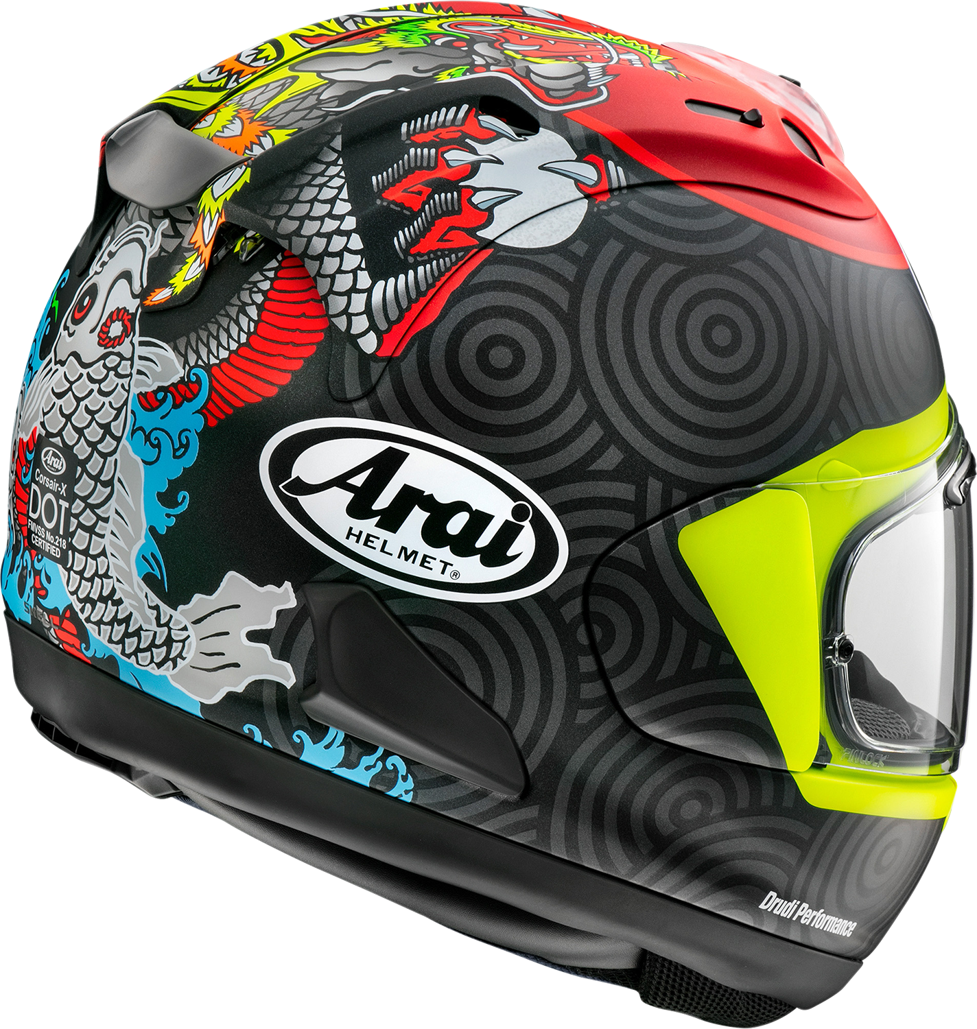 ARAI HELMETS, Arai Helmets Corsair-X Tatsuki Frost XL – Advanced Motorcycle Helmet with Enhanced Ventilation and Protective Features