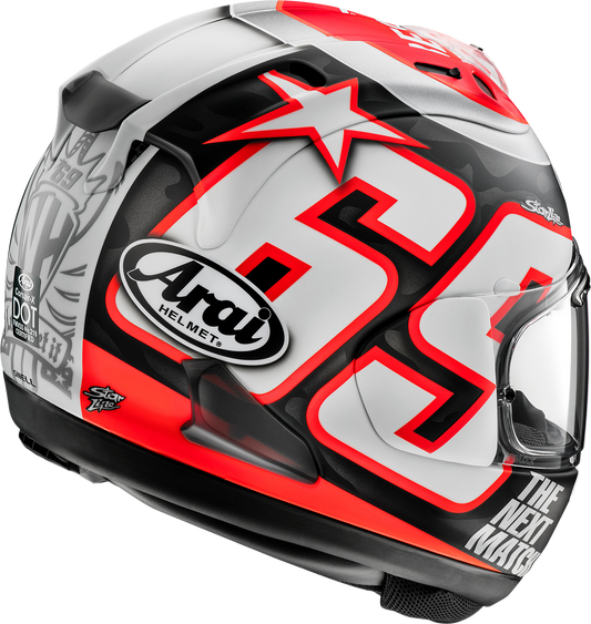 ARAI HELMETS, ARAI HELMETS Corsair-X Nicky Reset Frost Helmet - Medium