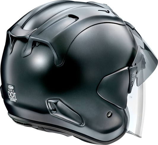 ARAI HELMETS, Arai Helmets Ram-X Black Frost Helmet - XS | Variable Axis System and Pinlock®-120