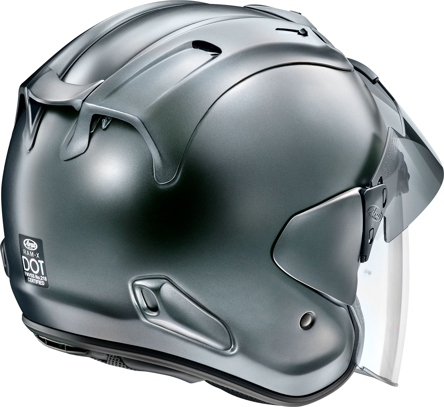 ARAI HELMETS, Arai Helmets Ram-X Helmet - Gun Metallic Frost - XL (Part Number 0104-2926)