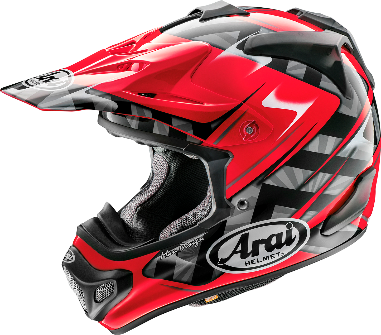 ARAI HELMETS, Arai Helmets VX-Pro4 Scoop Helmet - Red, Small (Part No. 0110-8192)