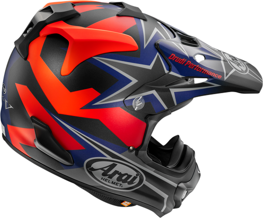 ARAI HELMETS, ARAI Helmets VX-Pro4 Stars & Stripes Black Frost Large - Part 0110-8209