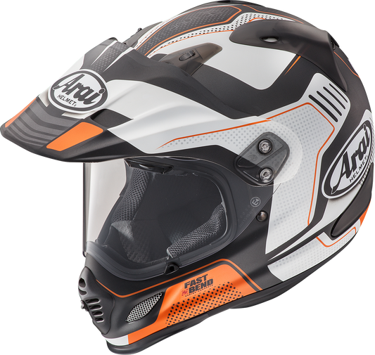 ARAI HELMETS, ARAI HELMETS XD-4 Helmet - Vision Orange Frost - XS (Part Number 0140-0167)
