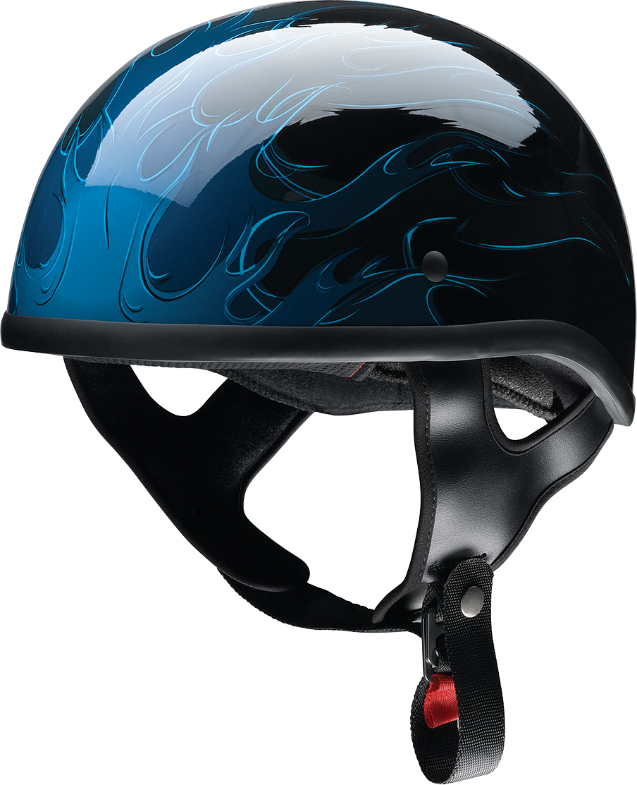 Z1R, Z1R CC Beanie Helmet - Hellfire Blue - Large by Z1R, Part Number 0103-1334