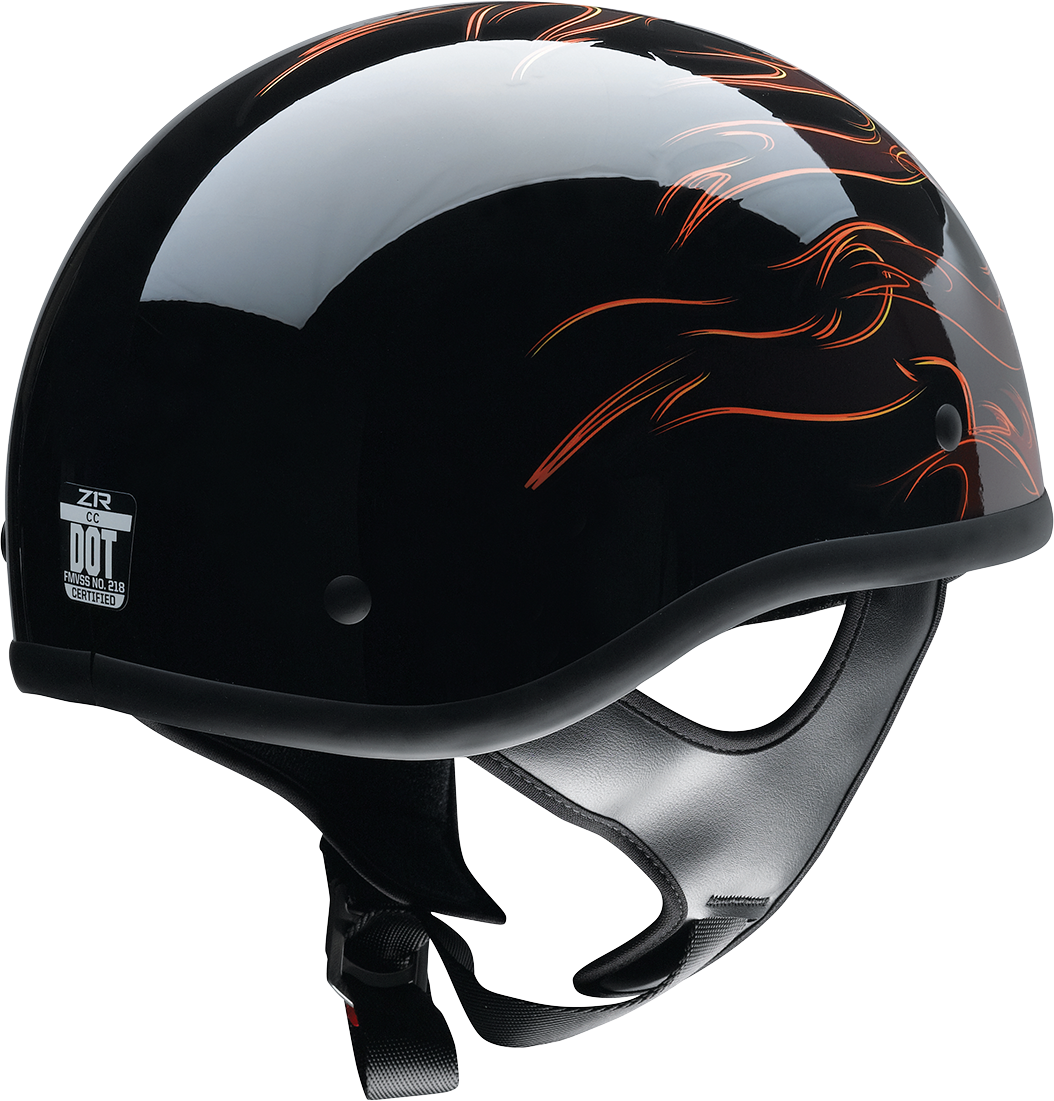 Z1R, Z1R CC Beanie Helmet - Hellfire Orange, Medium by Z1R (Part #0103-1347)