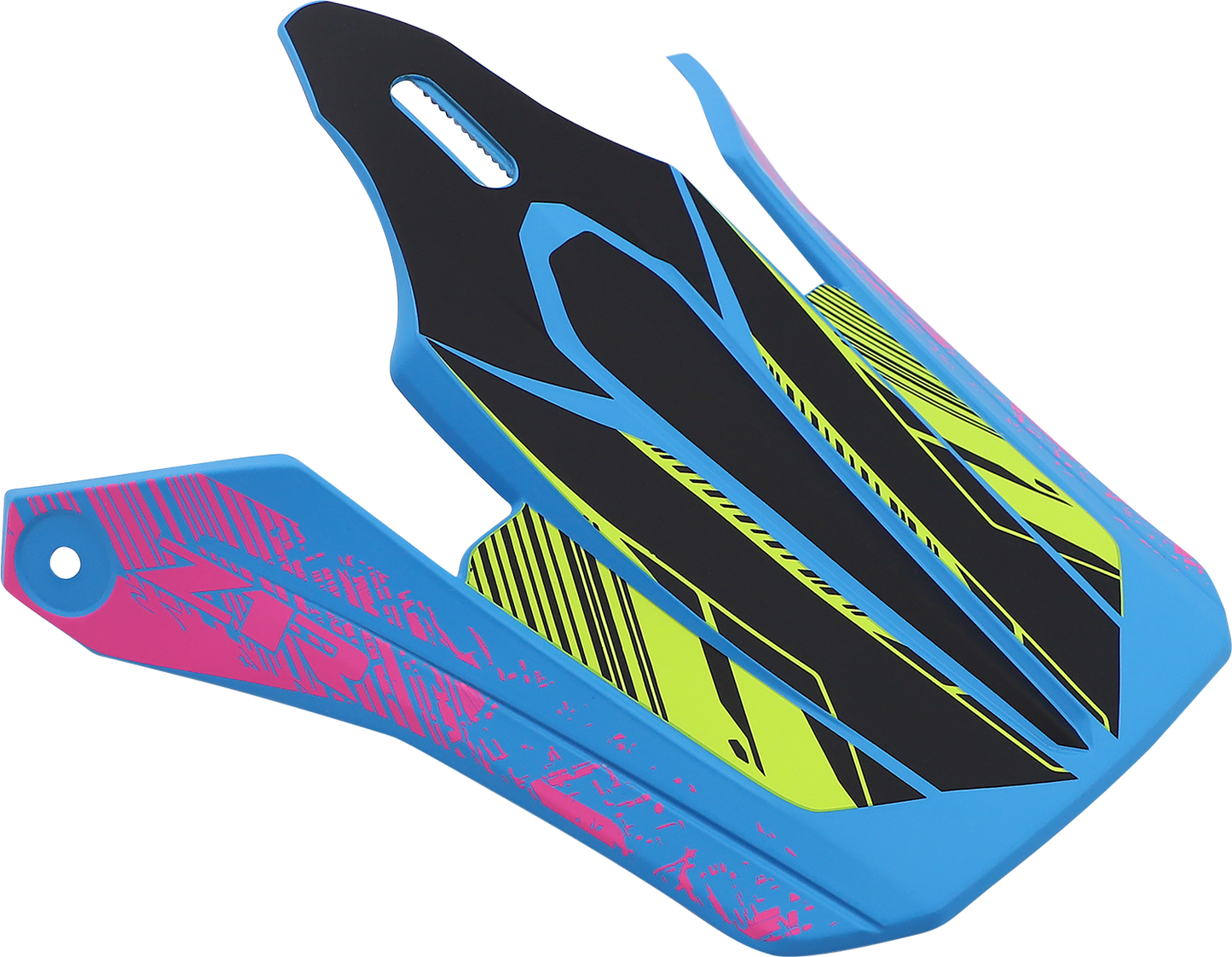 Z1R, Z1R Youth F.I. Visor Kit - Fractal Matte Blue/Hi-Viz | Part Number 0132-1582