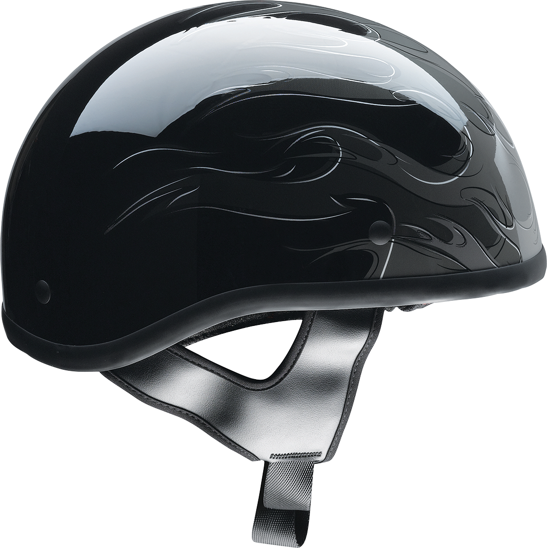 Z1R, Z1R CC Beanie Helmet - Hellfire Gray, XS - Injection-Molded Polycarbonate Shell, D-Ring Closure System