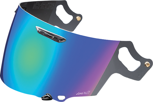 ARAI HELMETS, Arai Helmets VAS-V Green Mirror Shield with Pinlock® Prepared – Part Number 01-1108