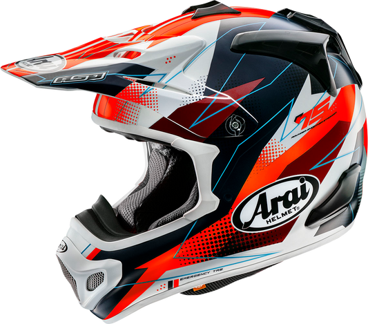 ARAI HELMETS, ARAI HELMETS VX-Pro4 Resolute Red Helmet - Size XS (Part Number: 0110-8477)