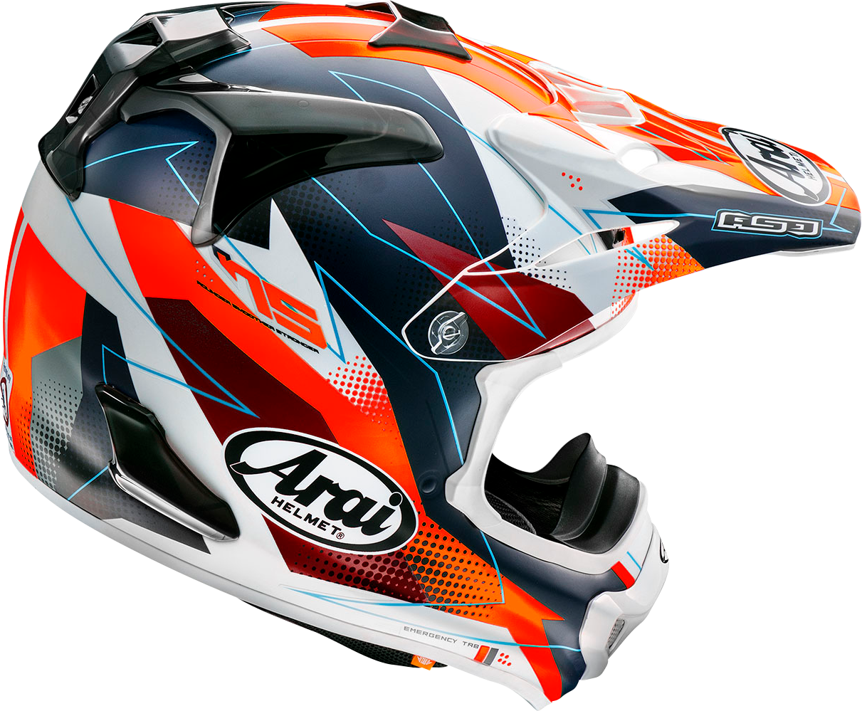 ARAI HELMETS, ARAI Helmets VX-Pro4 Resolute Red Small - Part Number 0110-8478
