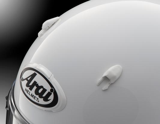 ARAI HELMETS, ARAI HELMETS XGF Duct Front Intake Replacement Vent for Contour-X Helmets - Diamond White (Part Number 102005)