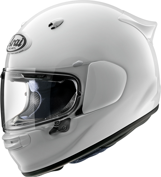 ARAI HELMETS, ARAI HELMETS Contour-X Helmet - Solid Diamond White 2XL with Advanced Aerodynamics and Communication System Compatibility
