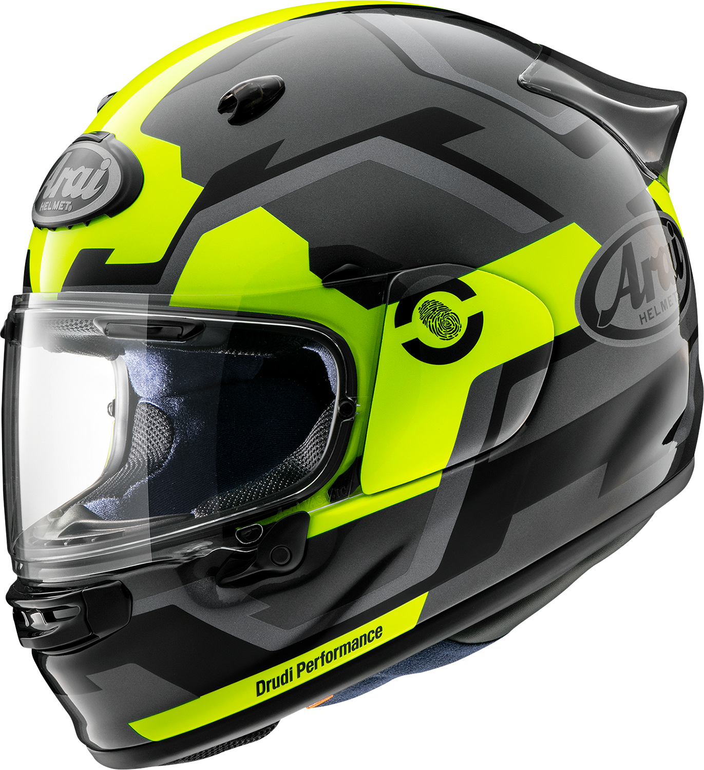 ARAI HELMETS, ARAI HELMETS Contour-X Helmet in Fluorescent Yellow – Medium (Part #0101-16063)