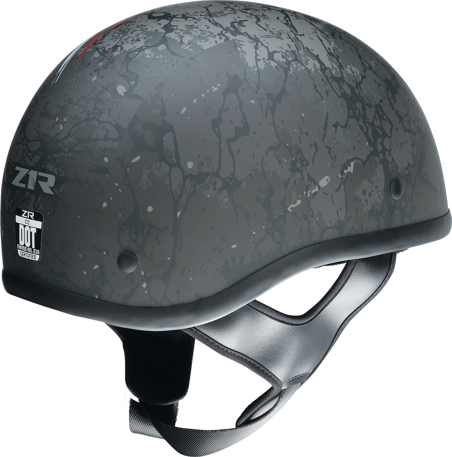 Z1R, Z1R CC Beanie Helmet Justice Small by Z1R - Black, Red, White & Blue