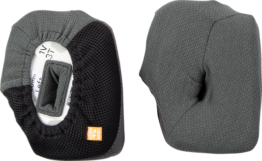 ARAI HELMETS, ARAI Helmets VX-Pro4 Cheek Pads - Gray, 20mm by ARAI HELMETS Part 05-5417