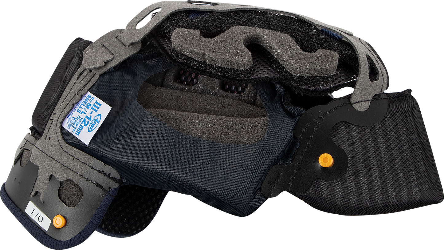 ARAI HELMETS, ARAI Helmets Corsair-X, Signet-X, and Defiant-X Interior Pad EP III - 12 mm (Part 07-5685)