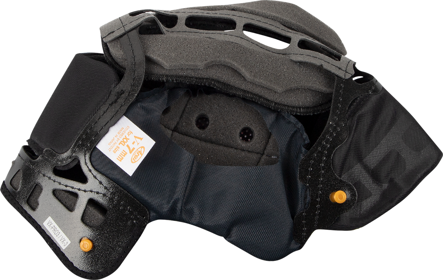 ARAI HELMETS, ARAI Helmets XD-4, VX-Pro3, VX-Pro4 Interior Pad - V - 7 mm (Part #07-5572)