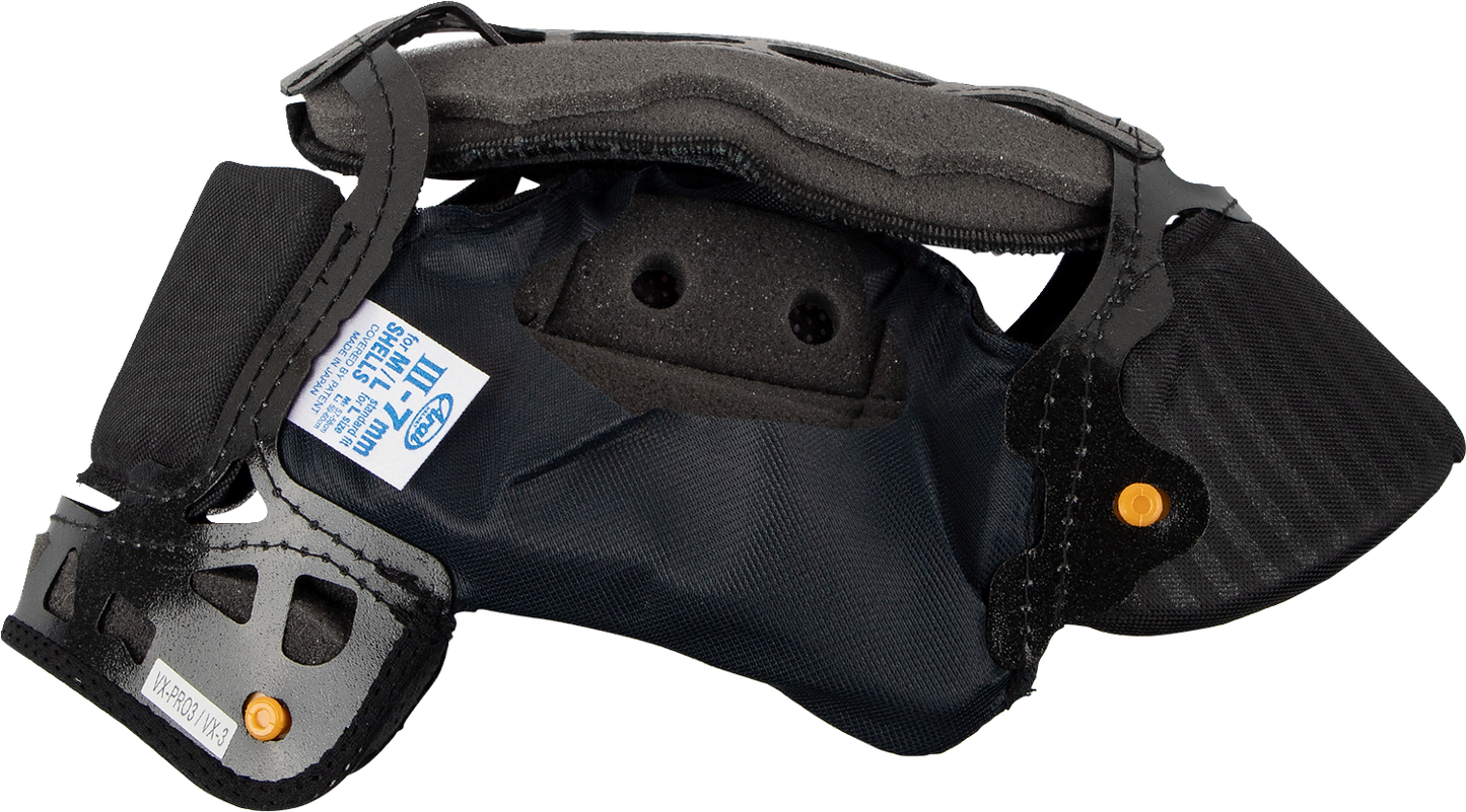 ARAI HELMETS, ARAI Helmets XD-4, VX-Pro3, VX-Pro4 Interior Pad - III - 7 mm (Part Number 07-5567)