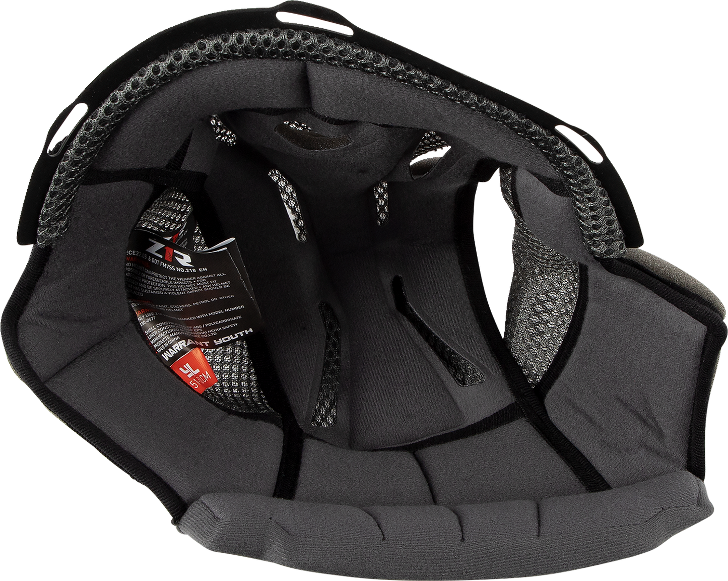 Z1R, Z1R Youth Warrant Helmet Replacement Liner - Large - 10 mm (Part #0134-2966)
