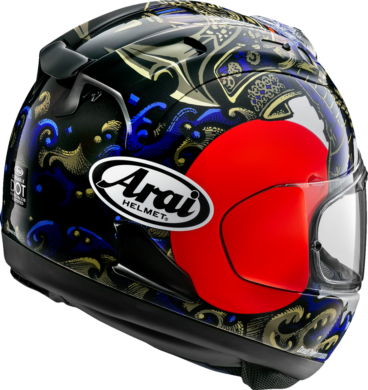 ARAI HELMETS, ARAI Helmets Corsair-X Shogun Helmet – XS, Advanced Ventilation & Safety Features