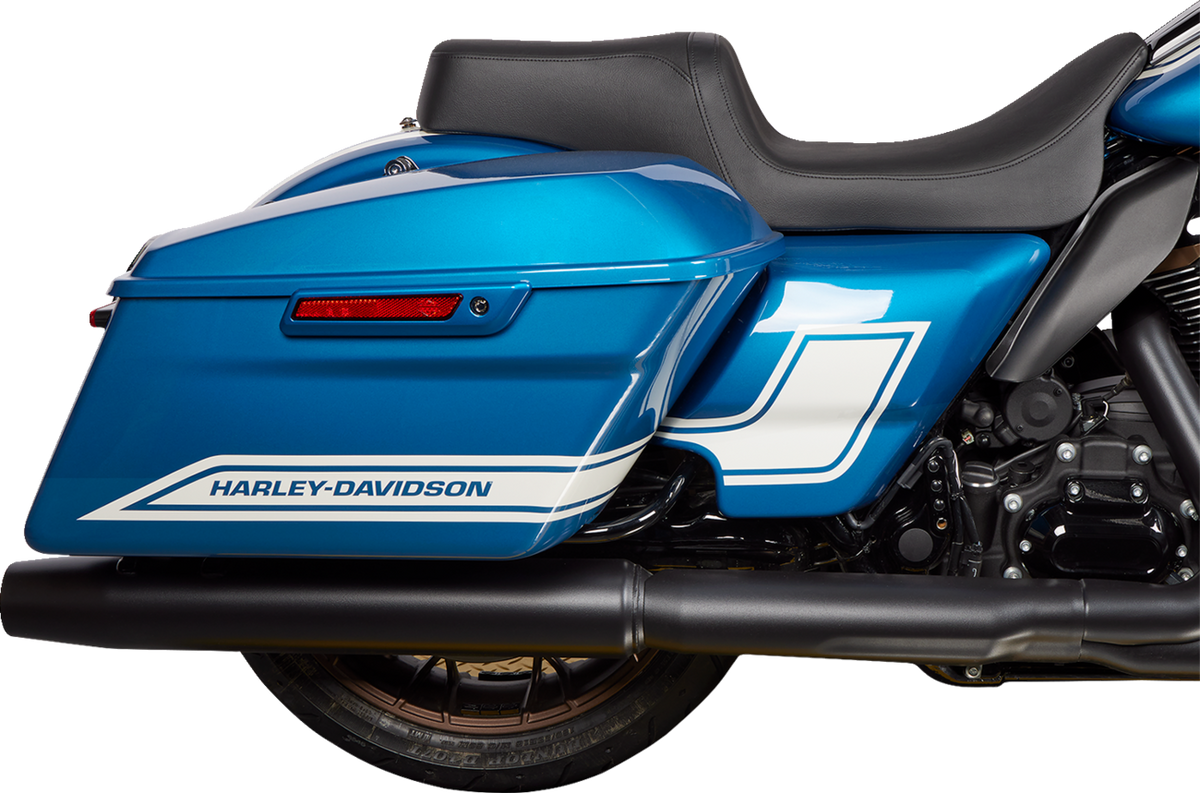 DRAG SPECIALTIES SEATS, DRAG SPECIALTIES SEATS Predator 1Up Seat - Vinyl Black for FLH 2008-2023 Part 0801-1480