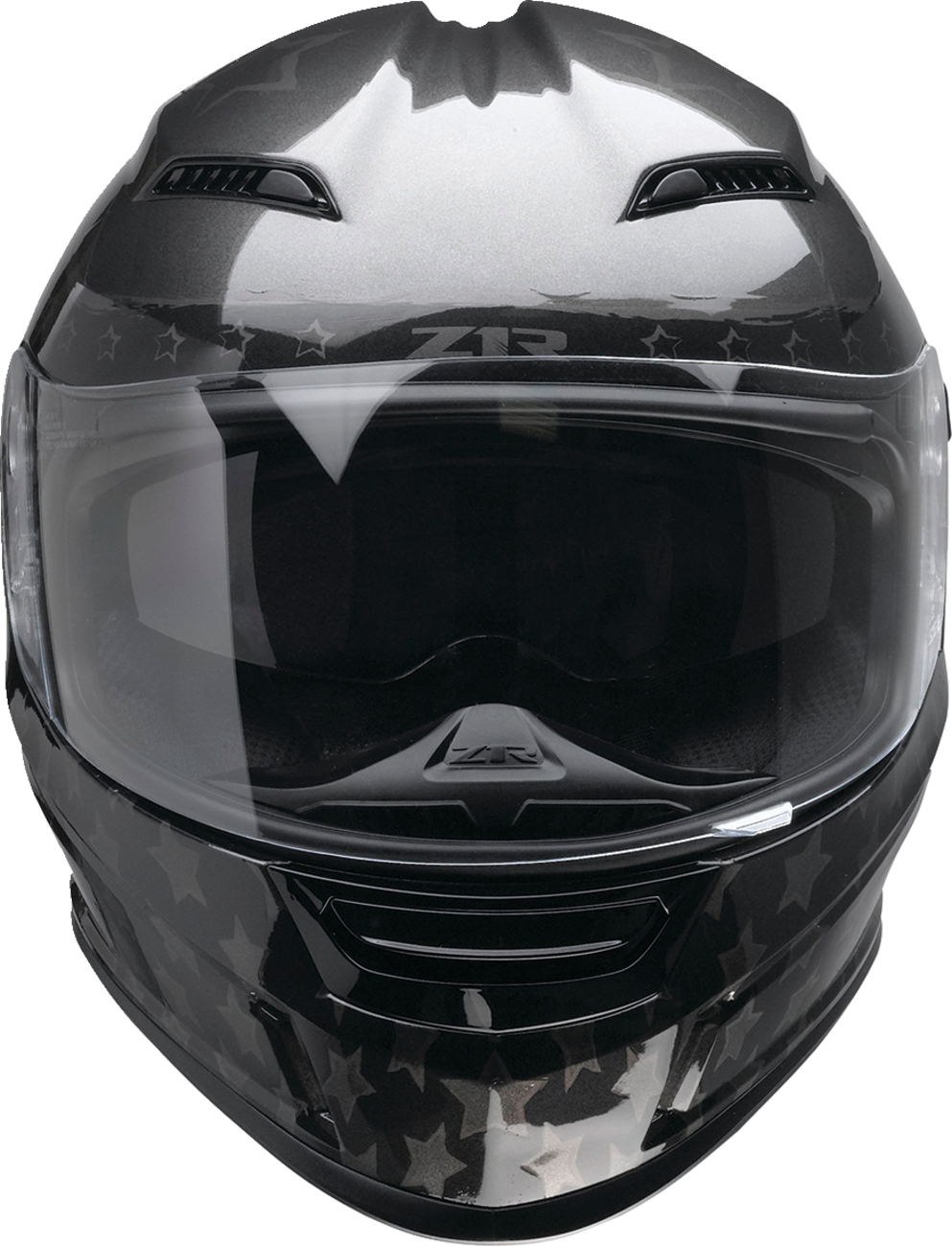 Z1R, Z1R Jackal Patriot Stealth Motorcycle Helmet 3XL by Z1R - Part 0101-15432