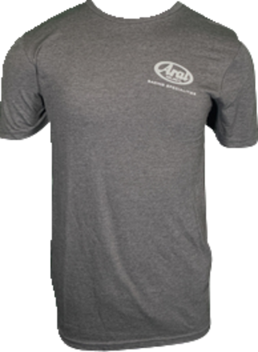 ARAI HELMETS, ARAI Helmets Arai Helmet T-Shirt - Dark Heather Gray, Small - Part Number 121563