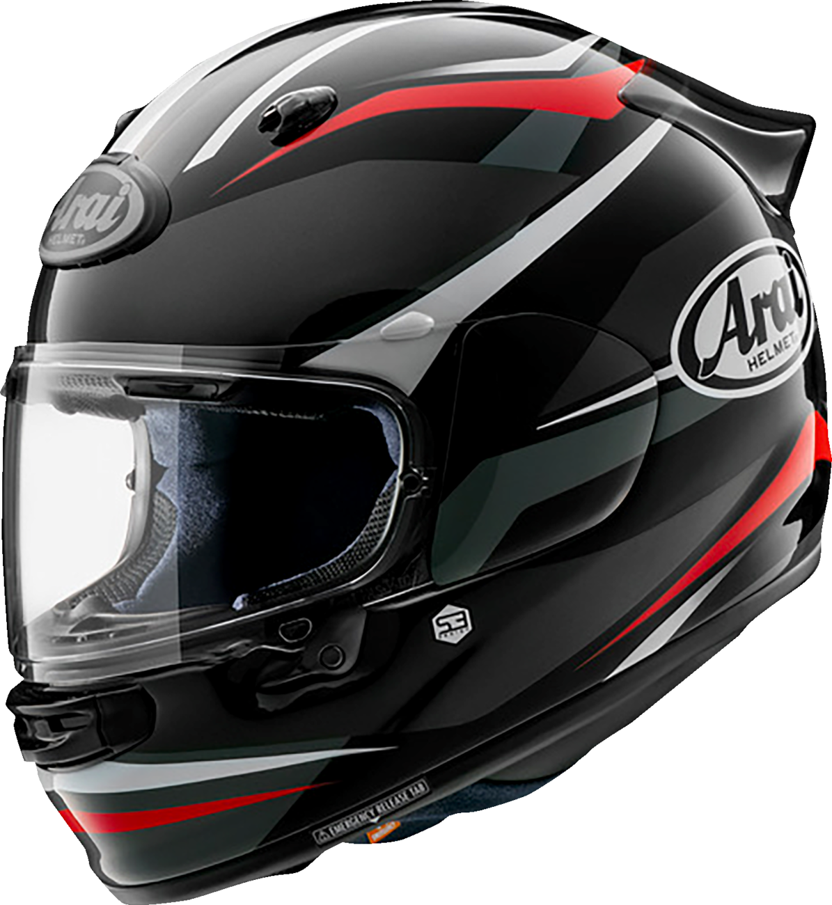 ARAI HELMETS, ARAI Helmets Quantum-X Ray 2XL Helmet with VAS-MV Shield and Pinlock MaxVision - Black