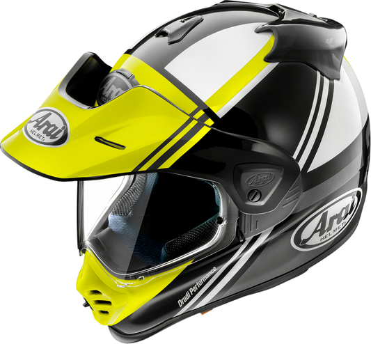 ARAI HELMETS, ARAI HELMETS XD-5 Helmet - Cosmic Fluorescent Yellow Small (Part No. 0140-0327)