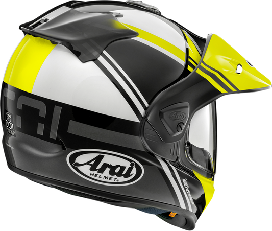 ARAI HELMETS, ARAI HELMETS XD-5 Helmet - Cosmic Fluorescent Yellow Small (Part No. 0140-0327)