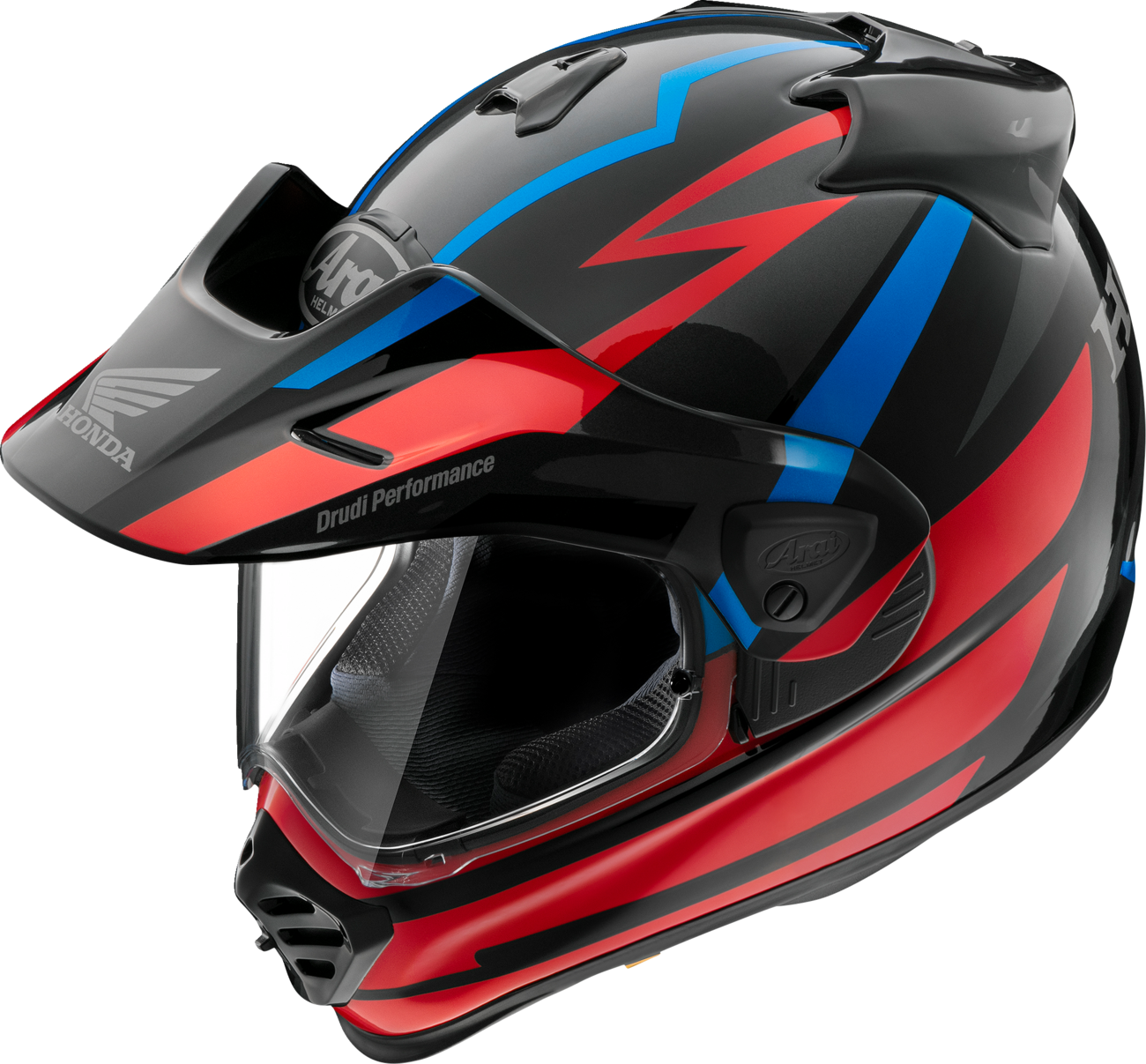ARAI HELMETS, ARAI Helmets XD-5 Helmet for Honda Africa Twin - Red, Size XS (Part Number 0140-0380)