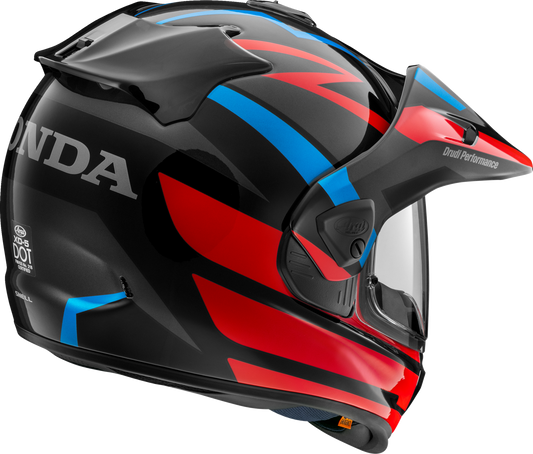 ARAI HELMETS, ARAI Helmets XD-5 Helmet for Honda Africa Twin – Red, Medium (Part #0140-0382)