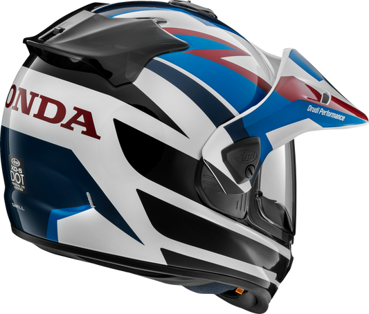 ARAI HELMETS, ARAI Helmets XD-5 Africa Twin Helmet - Blue, Medium (Part No. 0140-0388)