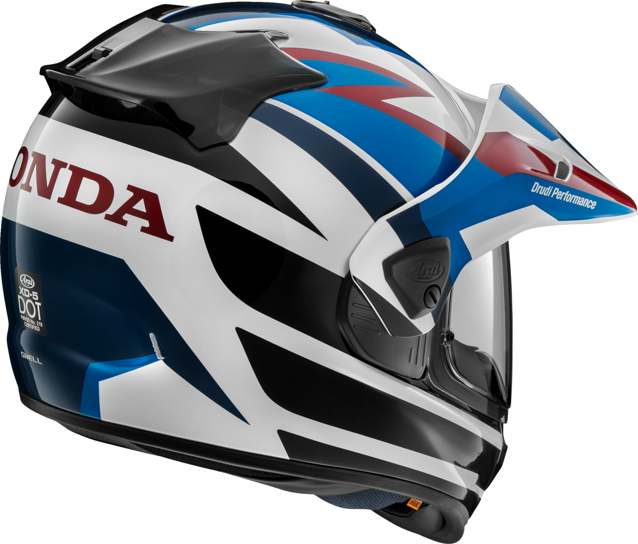 ARAI HELMETS, ARAI HELMETS XD-5 Helmet for Honda Africa Twin - Blue, Small (Part #0140-0387)