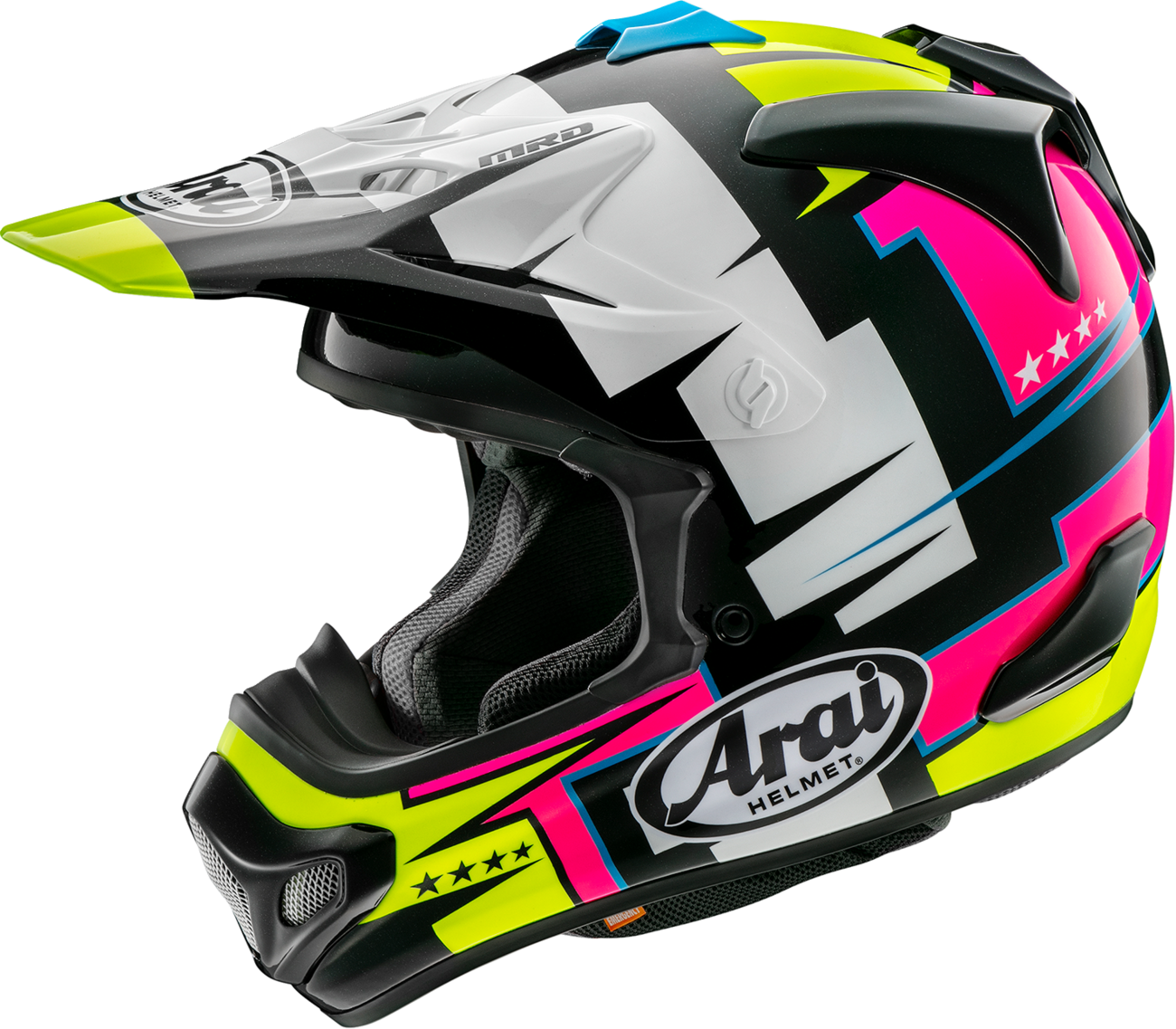 ARAI HELMETS, ARAI Helmets VX-Pro4 Battle Helmet - Yellow Large (Part No. 0110-8719)