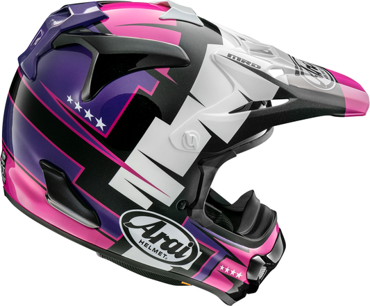 ARAI HELMETS, ARAI Helmets VX-Pro4 Battle Purple Helmet - Extra Large (Part Number 0110-8715)
