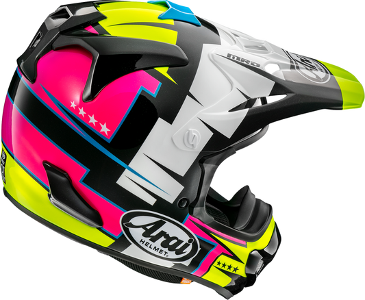 ARAI HELMETS, ARAI Helmets VX-Pro4 Battle Yellow Helmet - Medium (Part #0110-8718)
