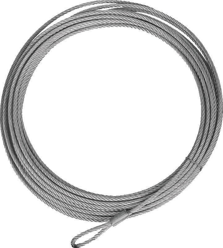 QuadBoss, QuadBoss Winch Cable 39 ft. x 3/16 in. – 2,500 lb Capacity for Powersports Vehicles
