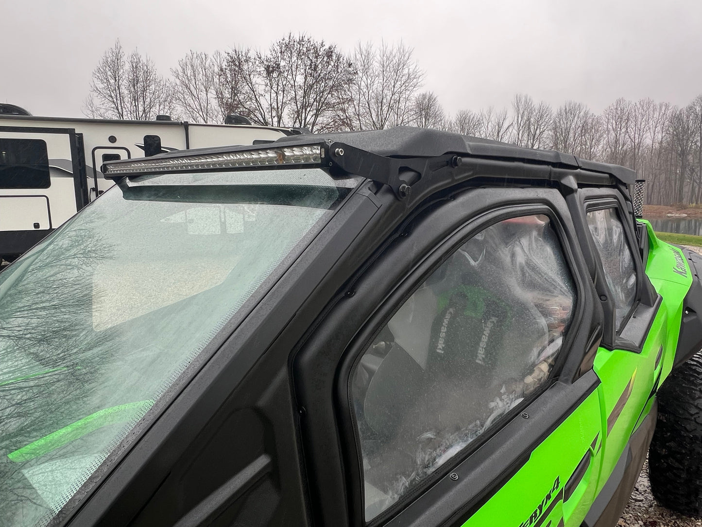 H2 light bar brackets