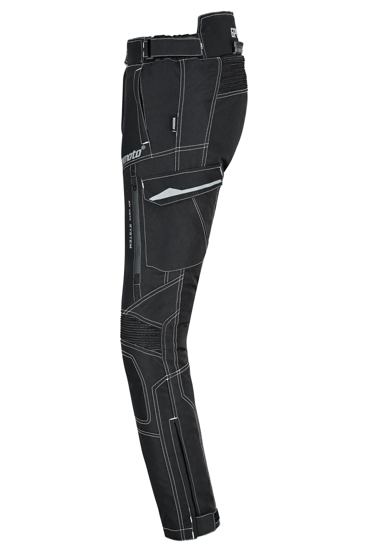 GPI MOTO Motorcycle Cargo Pants for Men Regular Fit Riding Pants with CE Armors
