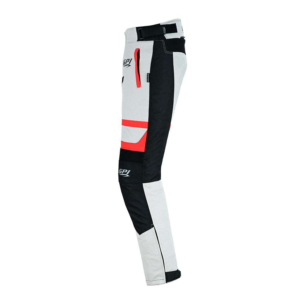High Premium Quality Adjustable/Black/Red Multi-Color Motorcycle Pants – Beach-