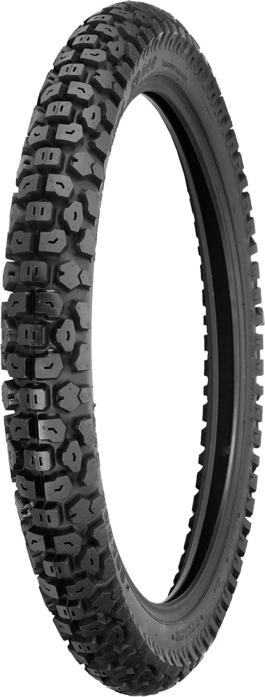 SHINKO, Shinko 244 Series Front/Rear 3.00-16 Bias Tire - Dual Purpose Street and Trail Performance
