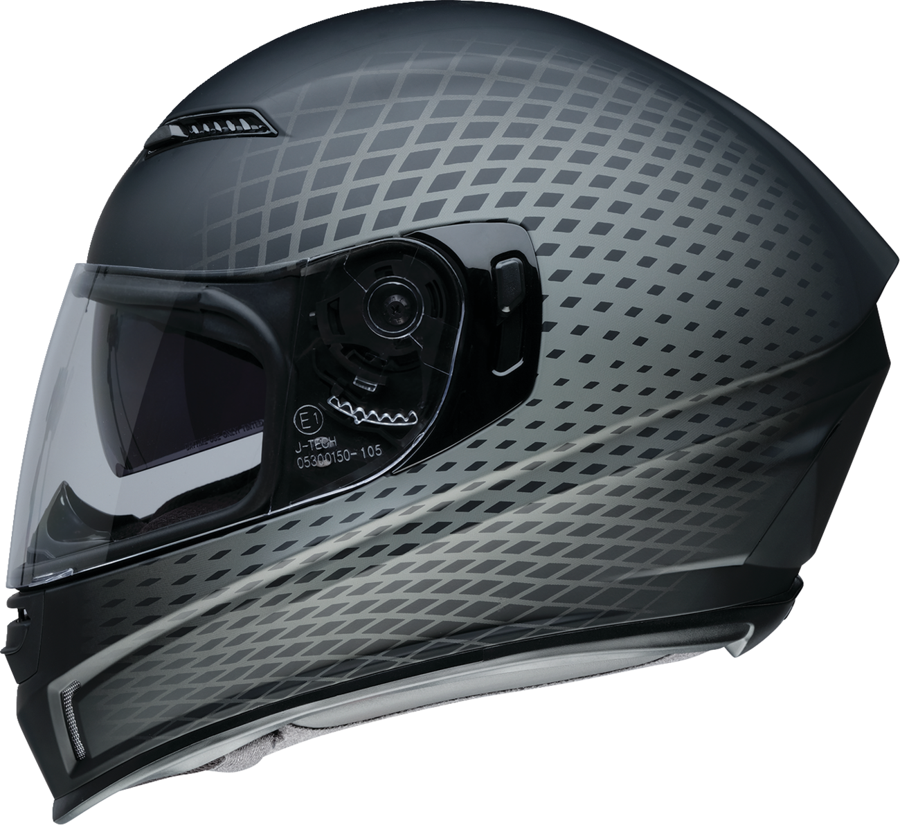 Z1R, Z1R Jackal Waveform Helmet in Gray – XL, Model 0101-16151