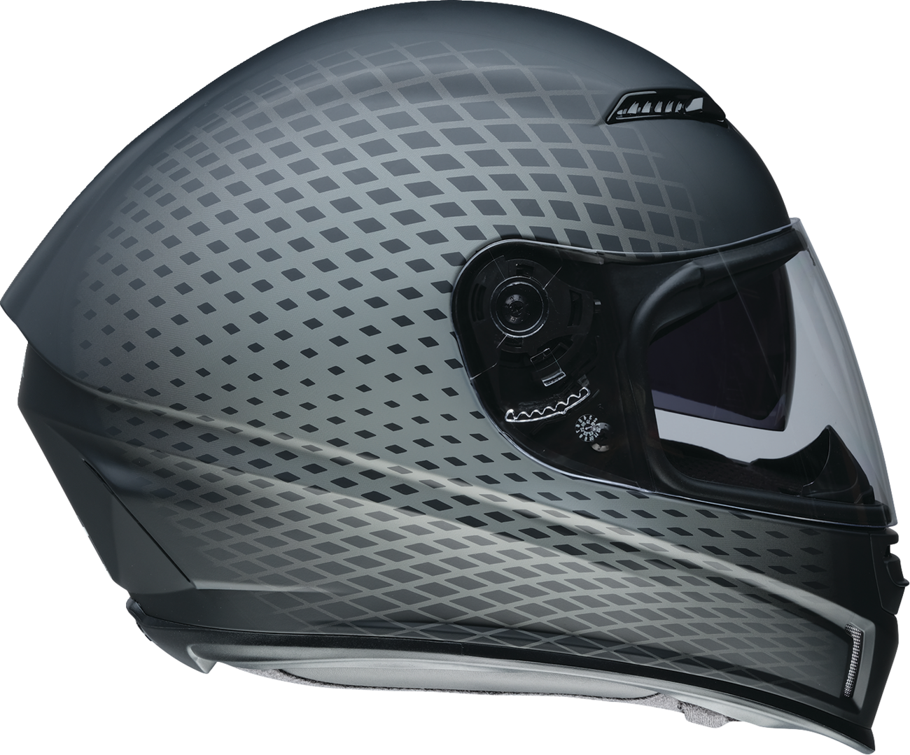 Z1R, Z1R Jackal Waveform Helmet - Gray, XS - Polycarbonate Shell and Advanced Ventilation by Z1R Part 0101-16147