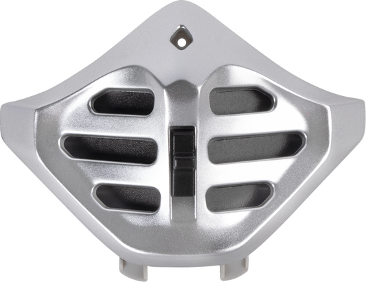 ARAI HELMETS, ARAI Helmets XD-5 Chin Vent - Aluminum Silver (Part Number 105323)