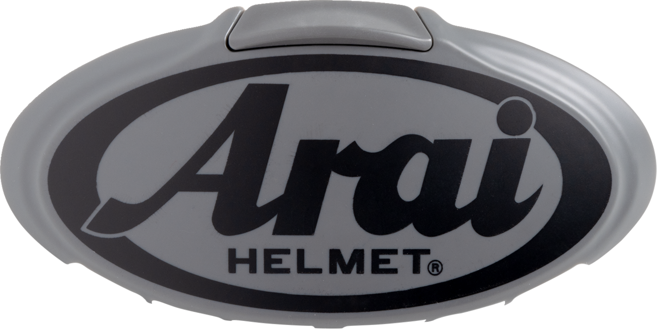 ARAI HELMETS, Arai Helmets 3D Arai Logo Duct - Modern Gray/Black (Part Number 102106)