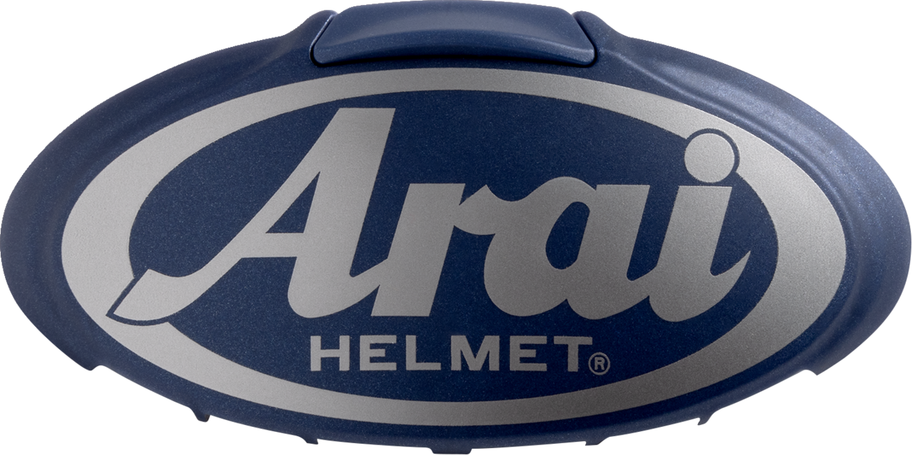 ARAI HELMETS, ARAI Helmets 3D Arai Logo Duct - Blue Frost (Part Number 102110)