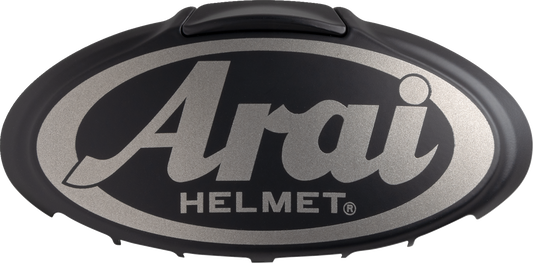 ARAI HELMETS, ARAI Helmets 3D Arai Logo Duct - Black and Light Gray, Part Number 102103